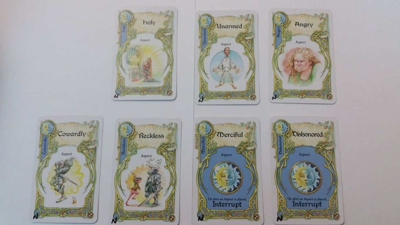 Once Upon a Time: Knightly Tales cartes