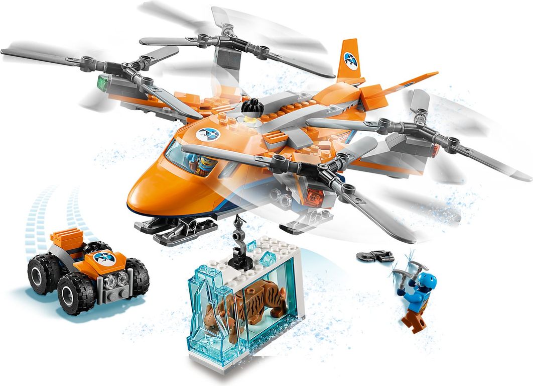 LEGO® City L'hélicoptère arctique composants