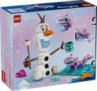 LEGO® Disney Olaf en Bruni's picknickplezier achterkant van de doos