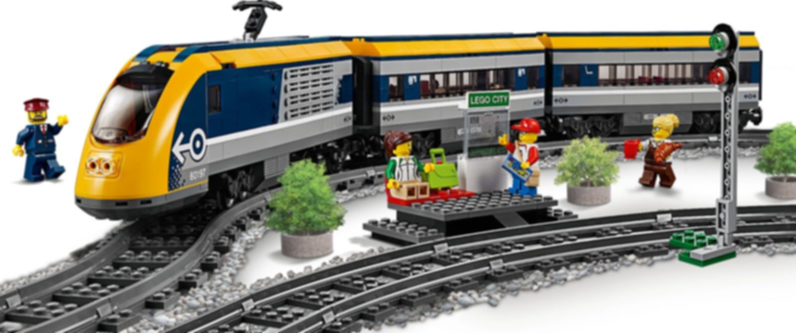 LEGO® City Passenger Train gameplay