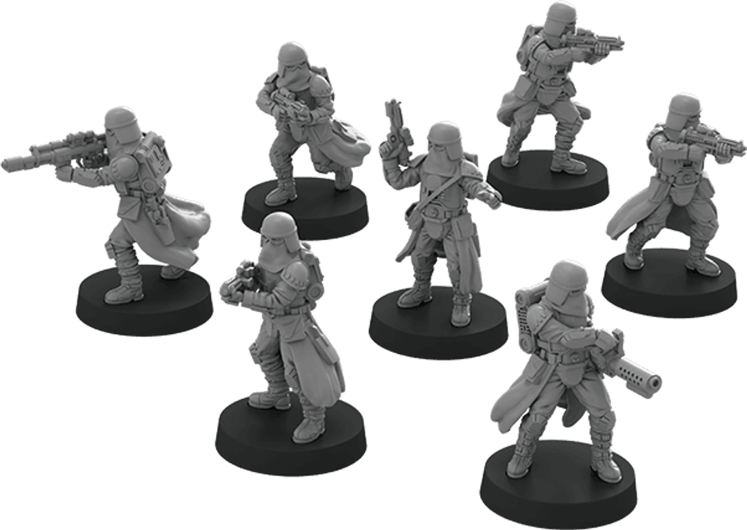 Star Wars: Legion - Snowtroopers Unit Expansion miniaturas