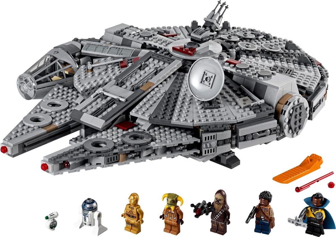 LEGO® Star Wars Faucon Millenium™ composants