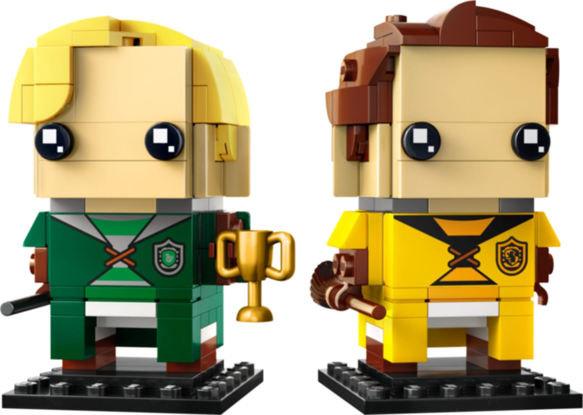 LEGO® BrickHeadz™ Draco Malfoy™ e Cedric Diggory componenti