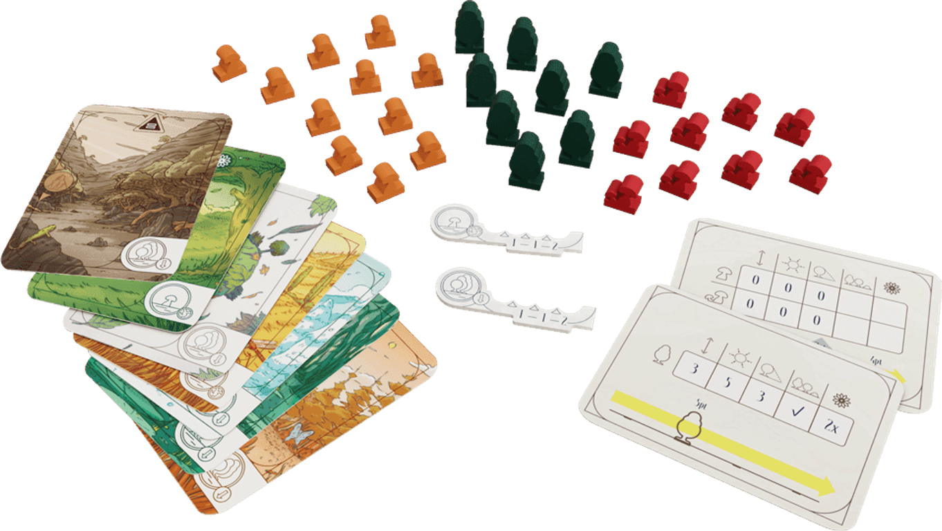 Evergreen: Giant Trees and Mushrooms components