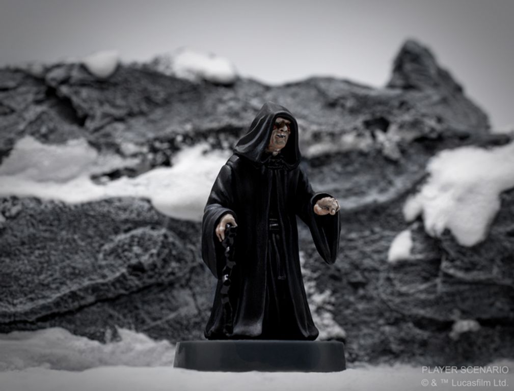 Star Wars: Legion – Empereur Palpatine miniature