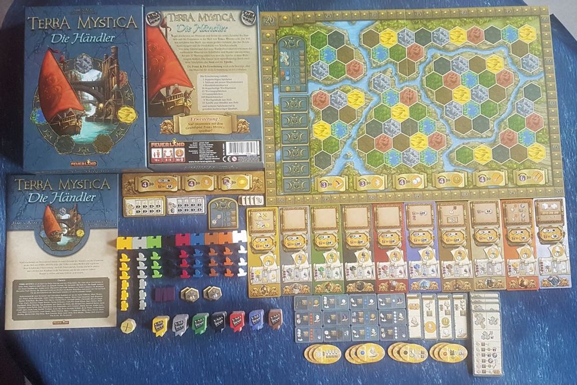 Terra Mystica: Die Händler komponenten