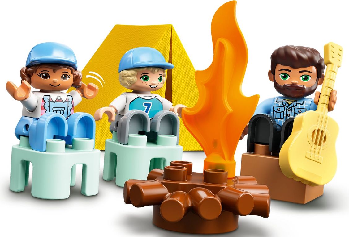 LEGO® DUPLO® Family Camping Van Adventure minifigures