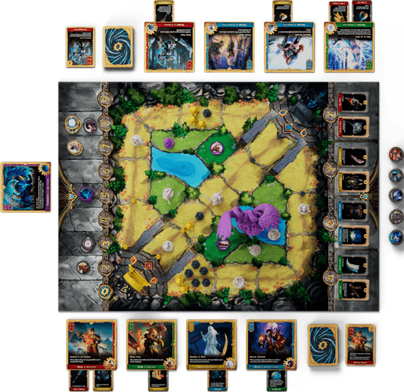 Onward game board