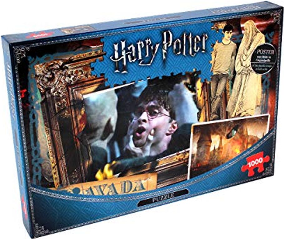Winning Moves Harry Potter Puzzle – Avada Kedavra, 1000 Teile, Für Fans Ab 8 Jahren
