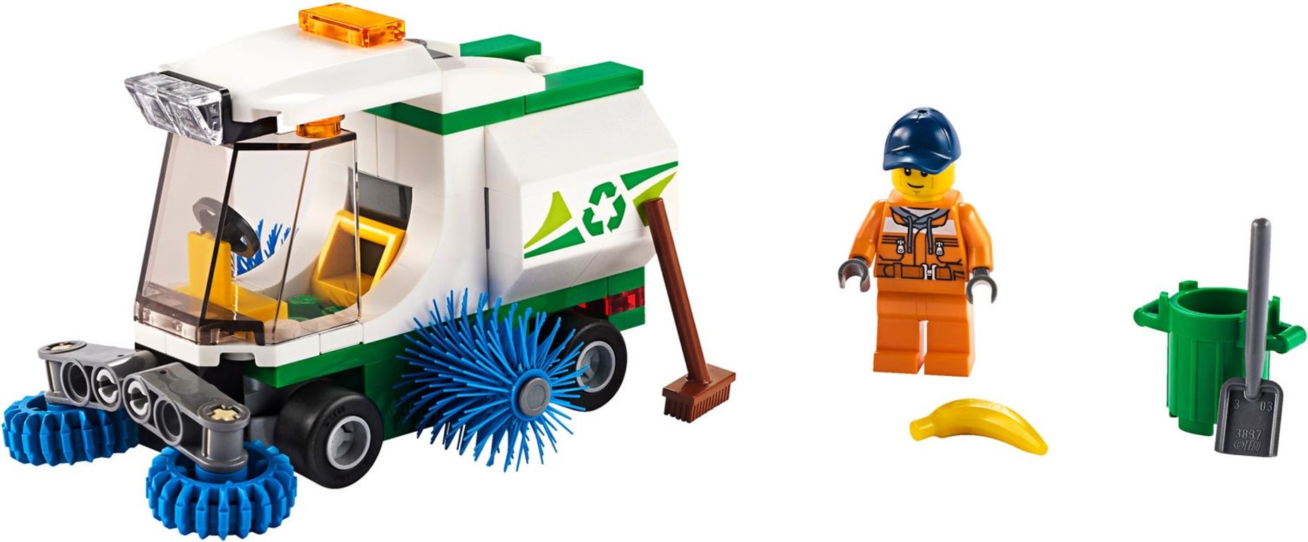 LEGO® City Street Sweeper components