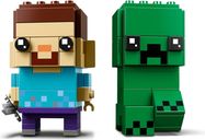 LEGO® BrickHeadz™ Steve & Creeper™ minifiguren