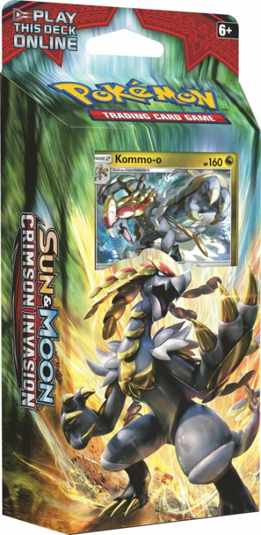 Pokémon Sun & Moon Crimson Invasion - Kommo-o boîte