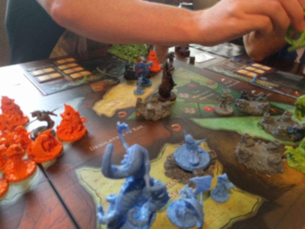 Cthulhu Wars: The Sleeper Expansion gameplay