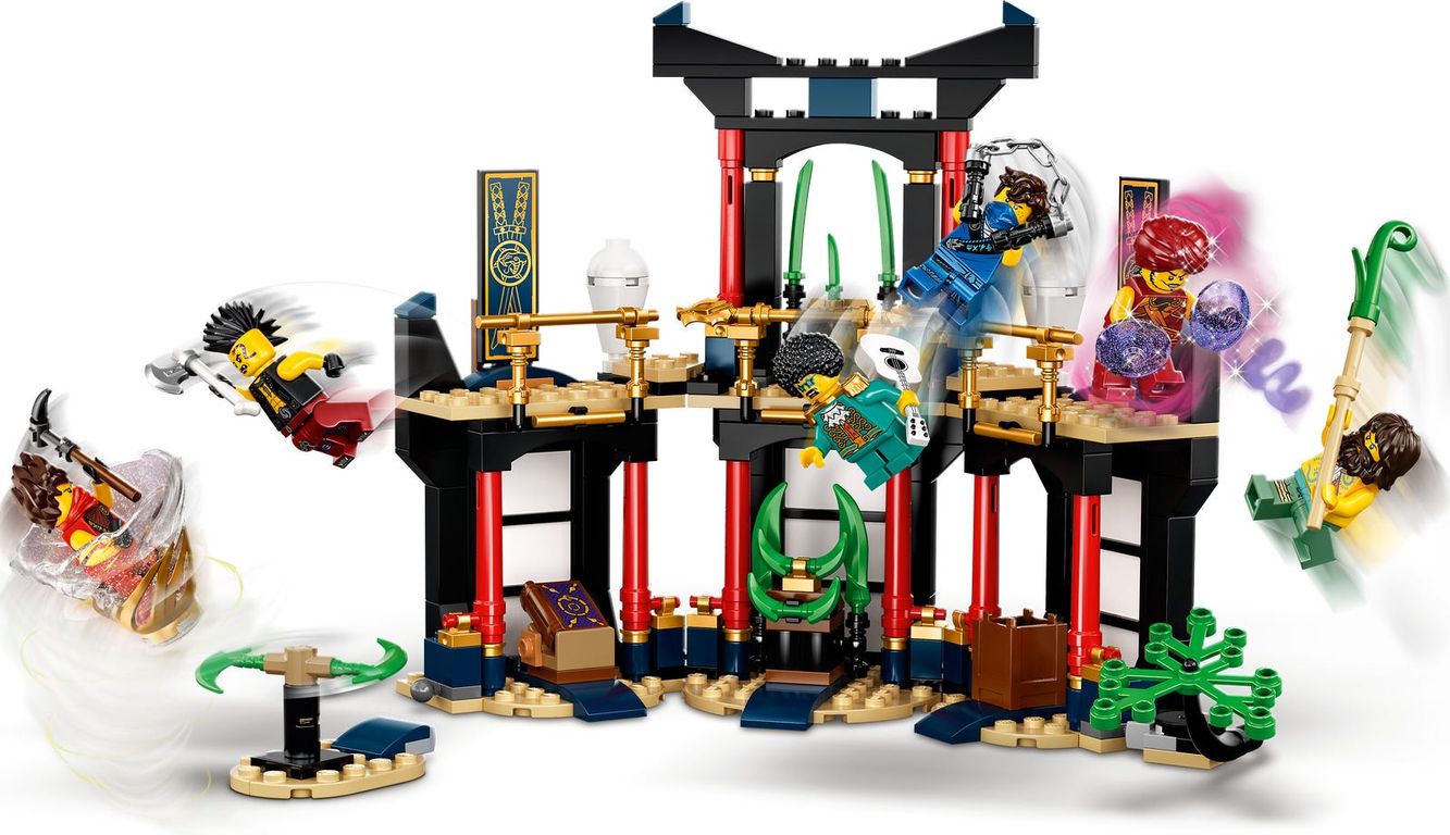 LEGO® Ninjago Turnier der Elemente spielablauf