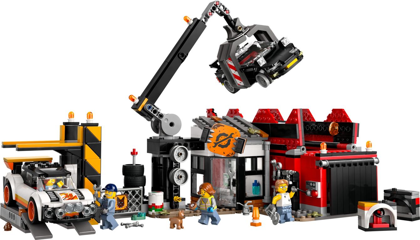 LEGO® City Sfasciacarrozze con auto componenti