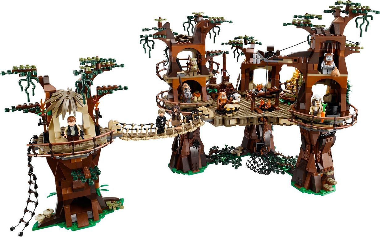 LEGO® Star Wars Ewok™ dorp speelwijze