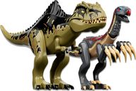 LEGO® Jurassic World Ataque del Giganotosaurio y el Therizinosaurio dinosaurios