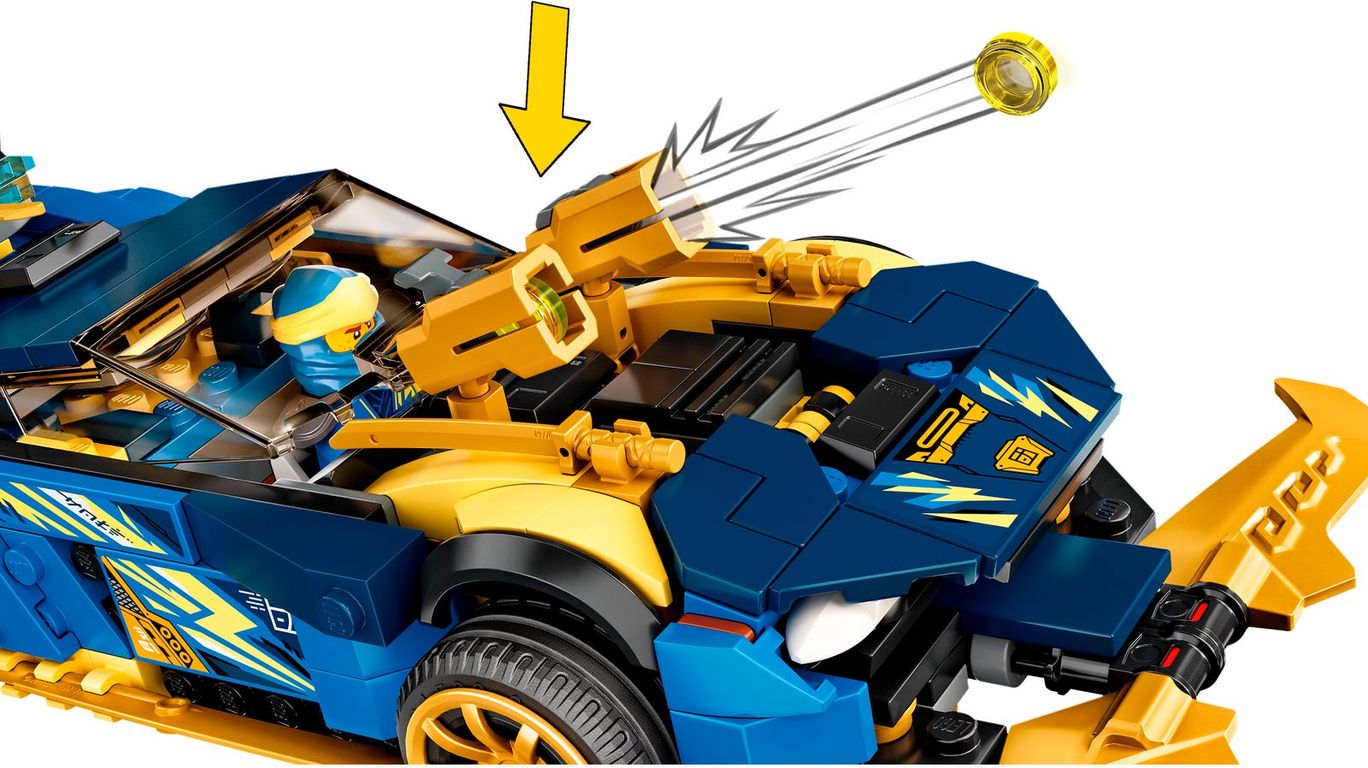 LEGO® Ninjago Jays und Nyas Rennwagen EVO fahrzeug