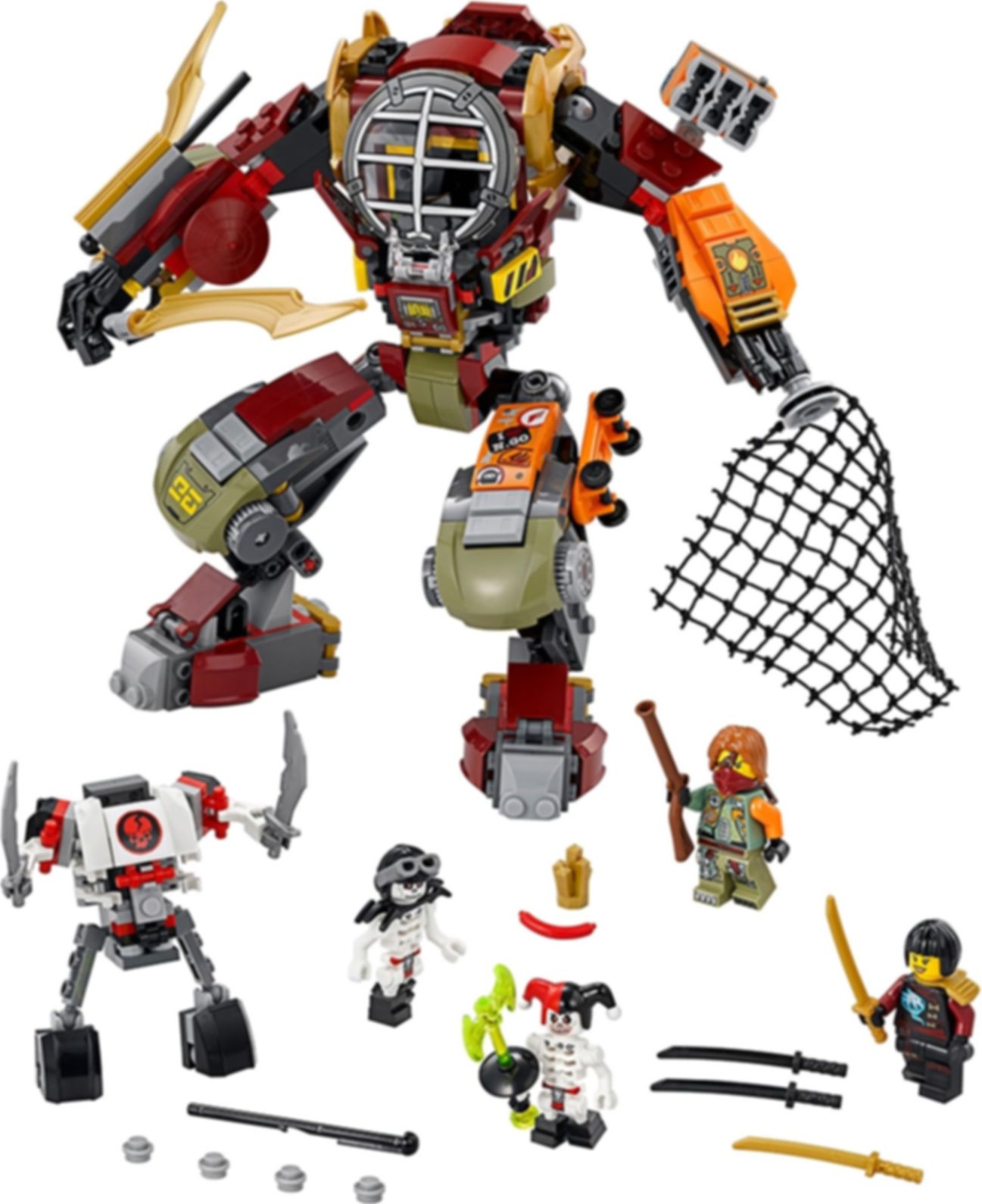 LEGO® Ninjago Schatzgräber M.E.C. komponenten