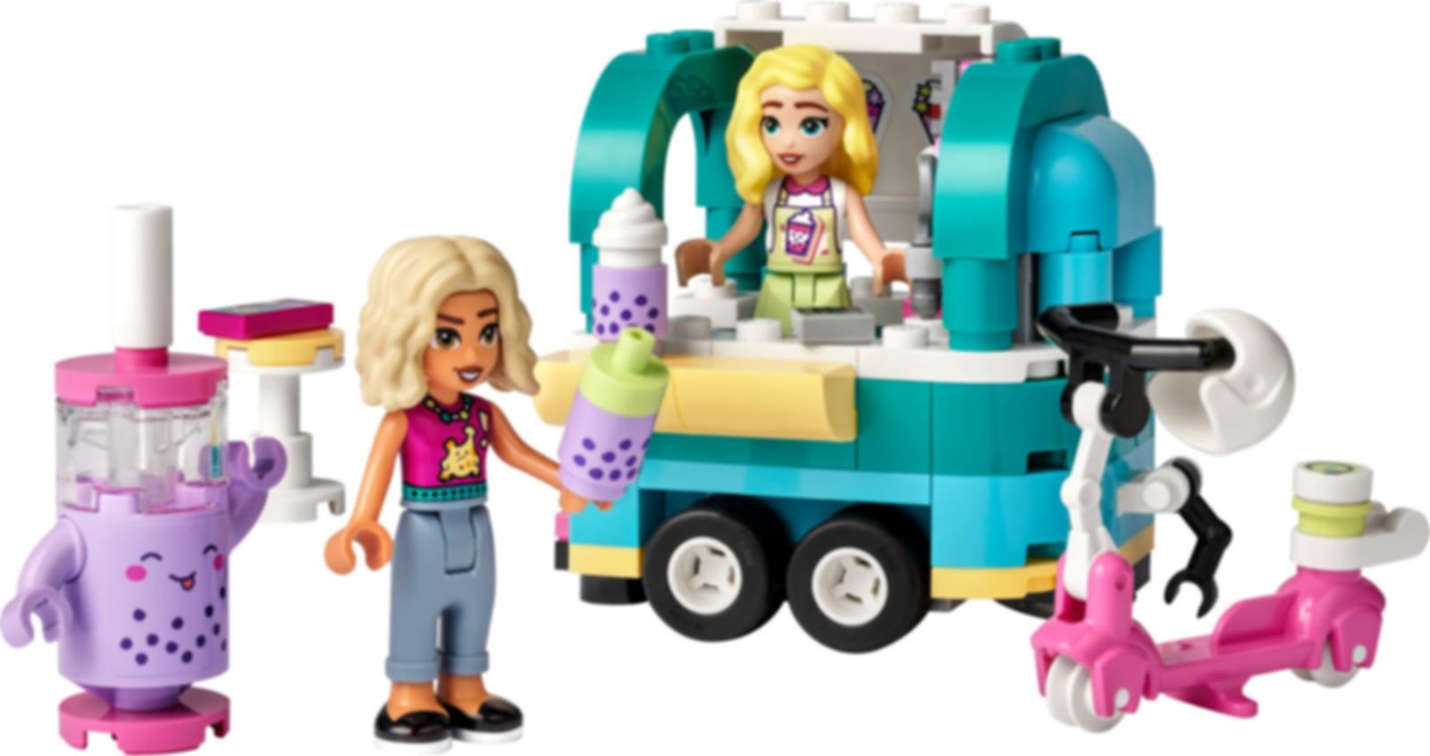 LEGO® Friends Bubble-Tea-Mobil spielablauf
