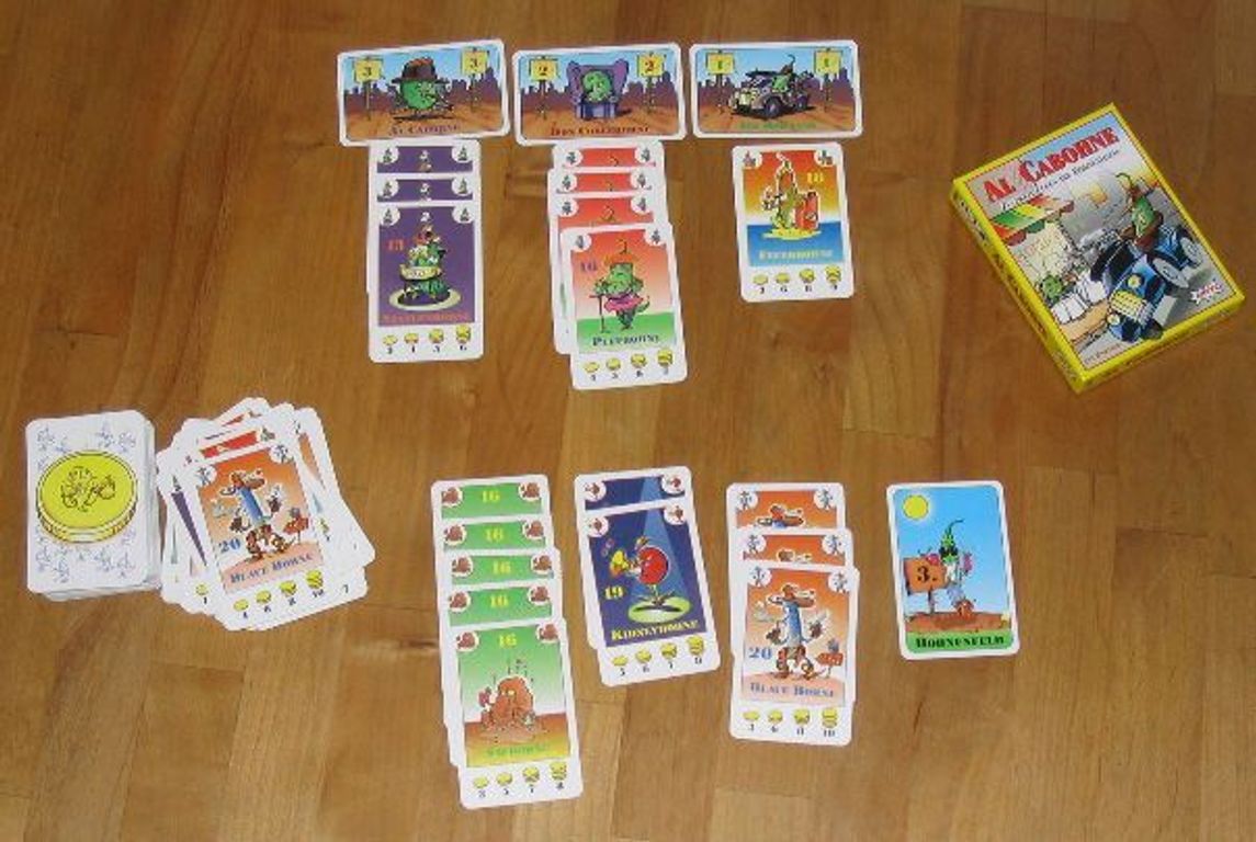 Amigo Spiele 930 - Bohnanza Al Cabohne karten