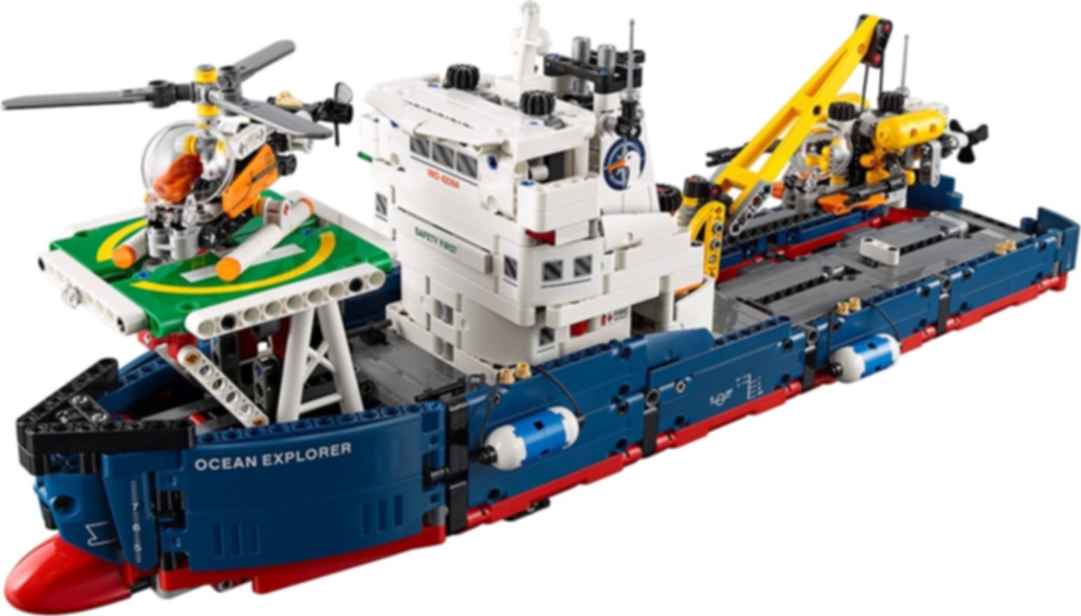 LEGO® Technic Forschungsschiff komponenten