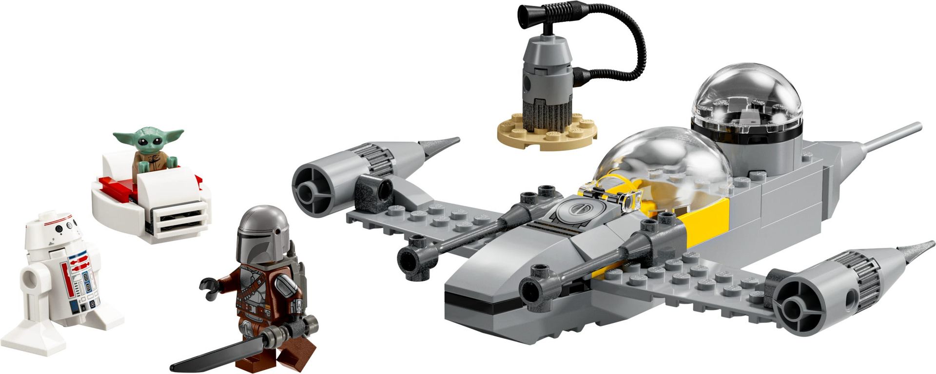 LEGO® Star Wars Mandos und Grogus N-1 Starfighter komponenten