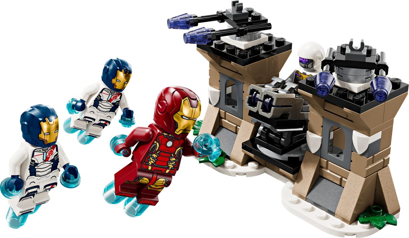 LEGO® Marvel Iron Man e Legione di ferro vs. Soldato Hydra componenti