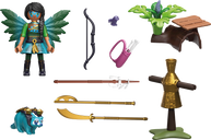 Playmobil® Ayuma Starter Pack Knight Fairy with raccoon components