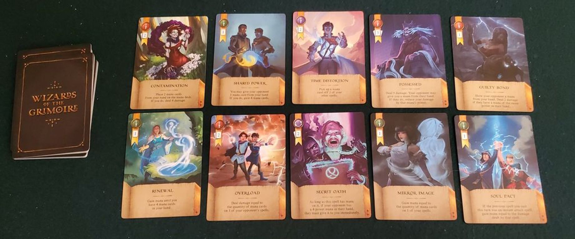 Wizards of the Grimoire cartes