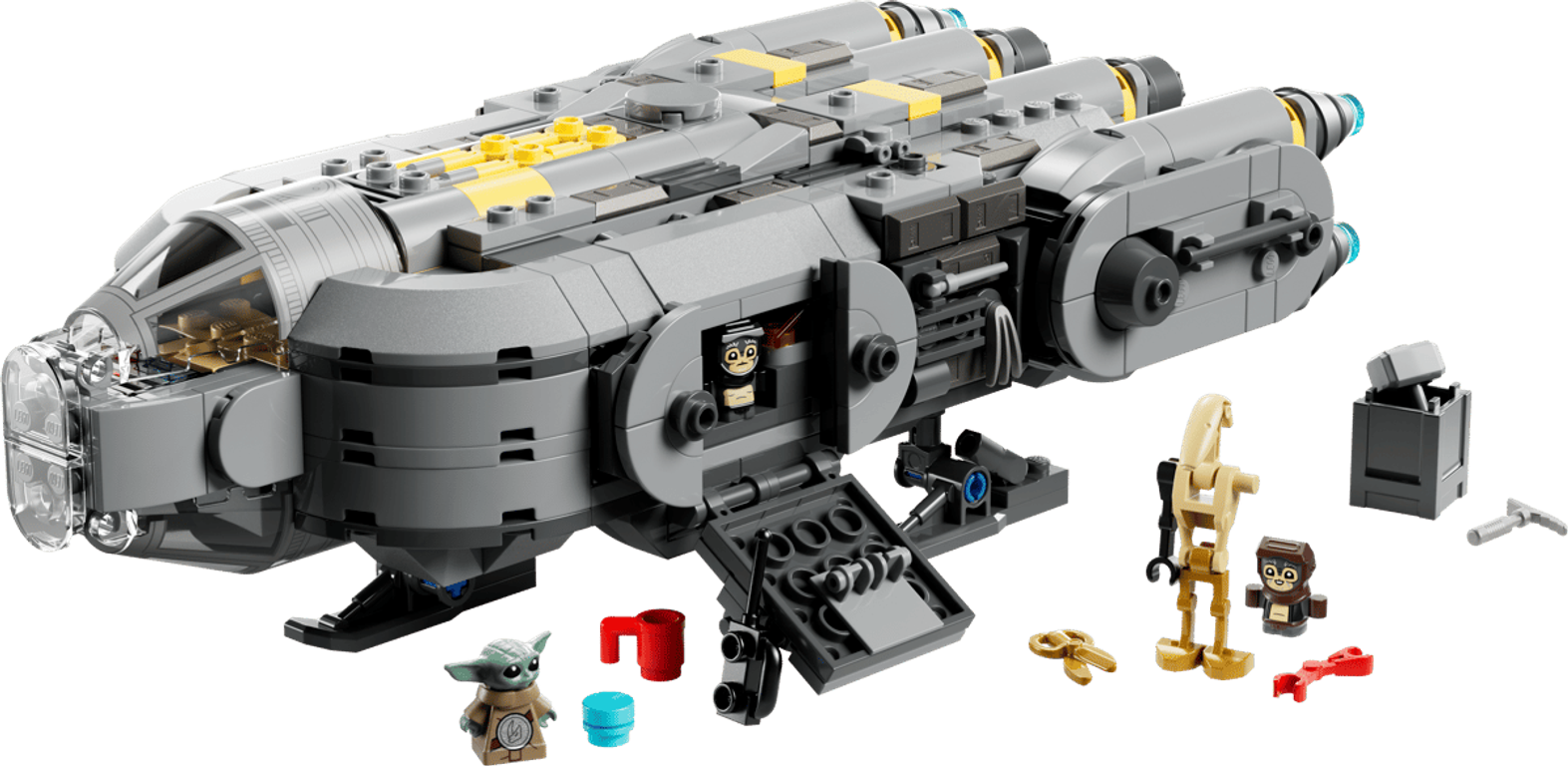 LEGO® Star Wars Anzellan Starship components
