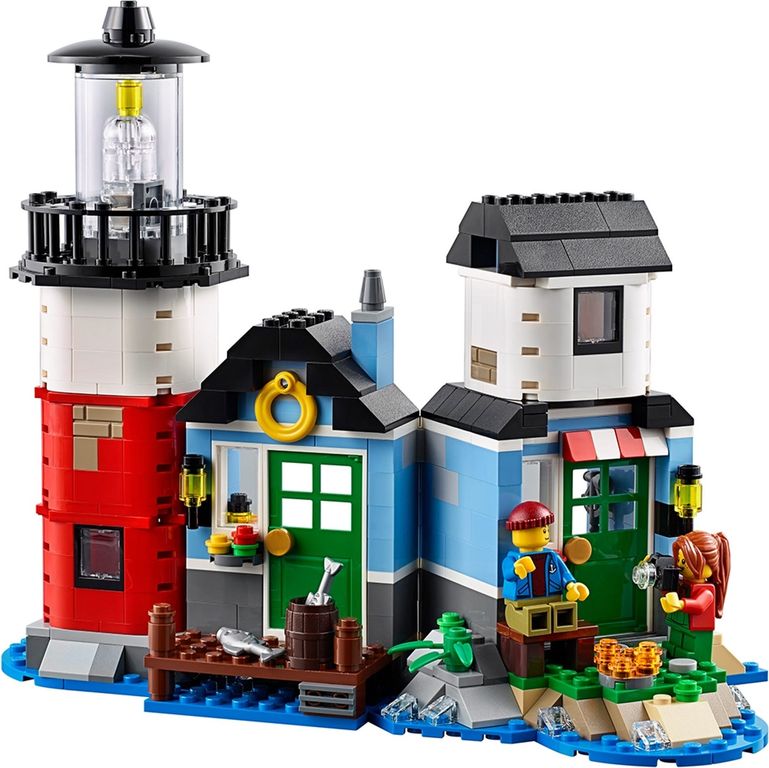 LEGO® Creator Lighthouse Point components