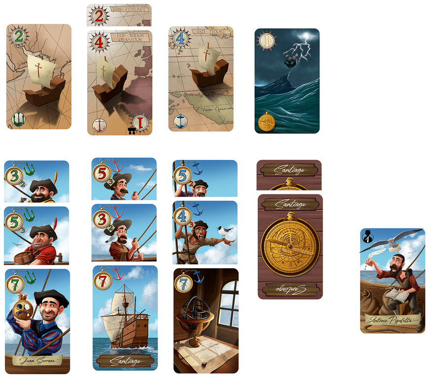 Magellan: Elcano cards