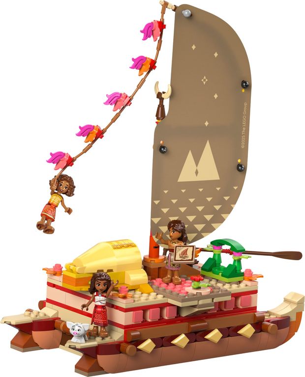 LEGO® Disney Le canoë de Vaiana composants