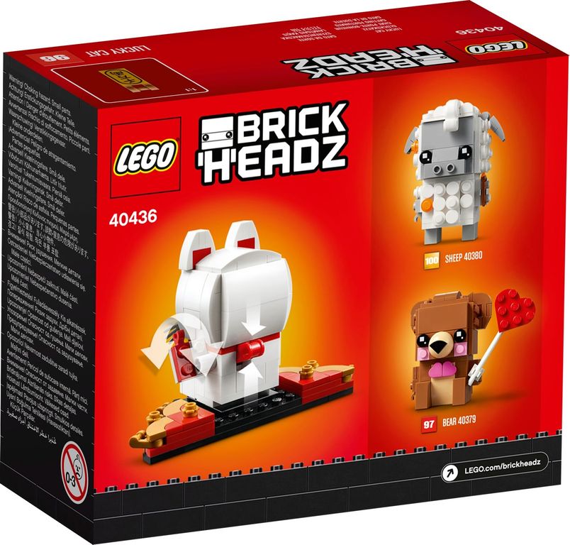 LEGO® BrickHeadz™ Gattino fortunato torna a scatola