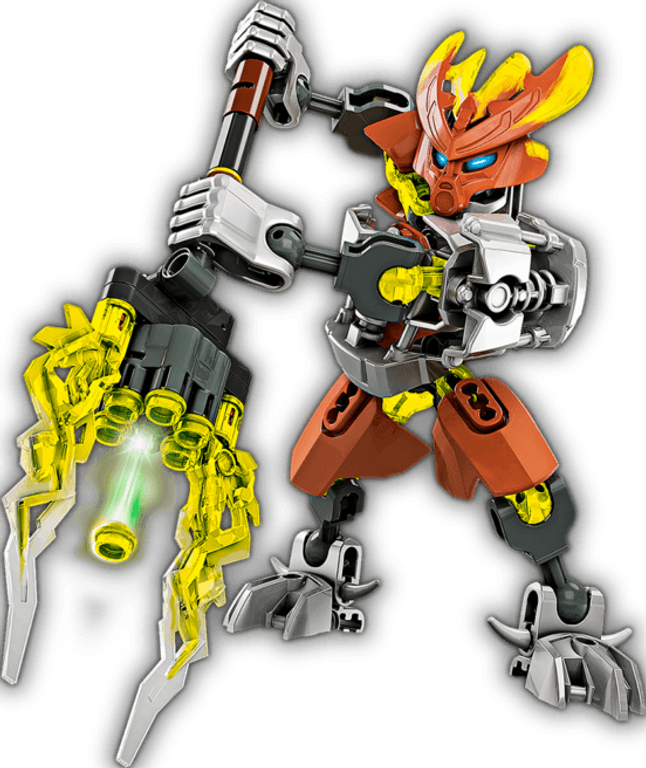 LEGO® Bionicle Protector of Stone components