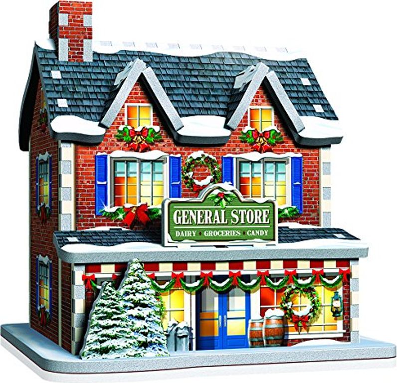 Christmas village components