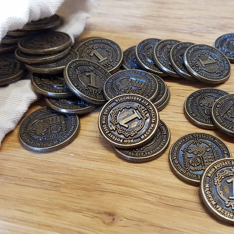 Glen More II: Chronicles - Metal Coins monedas