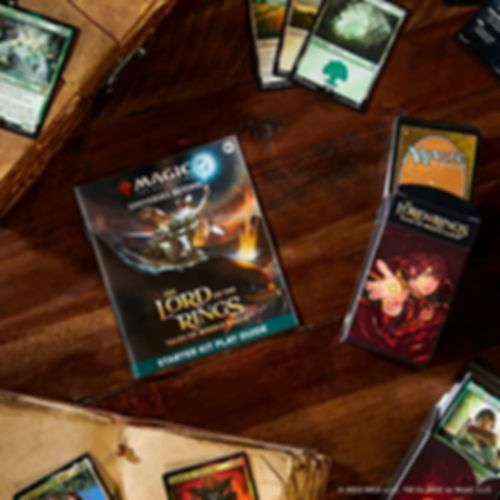 Magic: The Gathering - The Lord of The Rings Tales of Middle-Earth Starter Kit partes