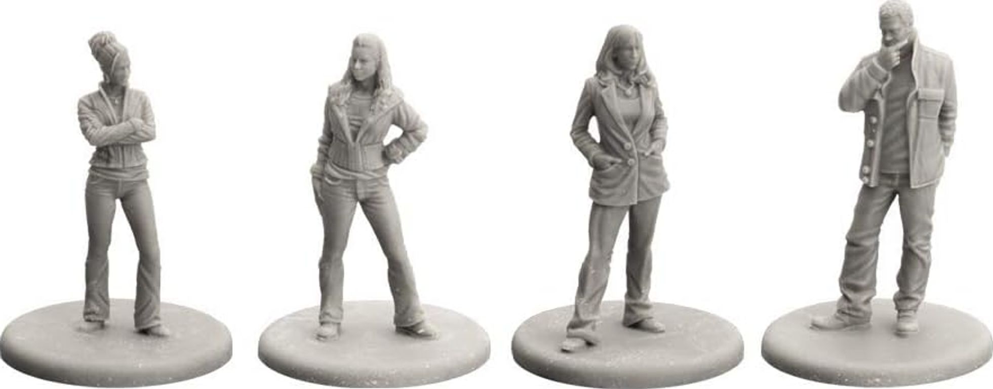 Doctor Who: Time of the Daleks – Mickey, Rose, Martha & Donna miniatures