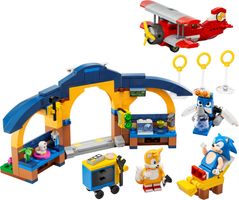 LEGO® Sonic The Hedgehog Tails' werkplaats en Tornado vliegtuig