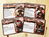 Summoner Wars (Second Edition): Obsidian Dwarves Faction Deck cartes