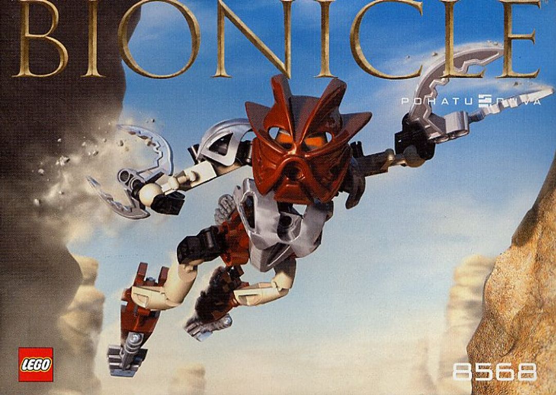 LEGO® Bionicle Pohatu Nuva jugabilidad