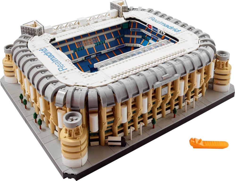 Le stade Santiago Bernabéu du Real Madrid composants