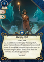 Arkham Horror: The Card Game – Union and Disillusion: Mythos Pack Warning Shot card