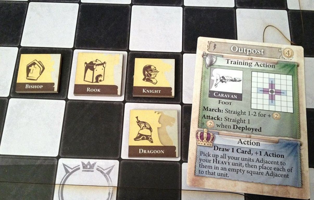 For the Crown (Second Edition): Expansion #1 – Shock & Awe componenten
