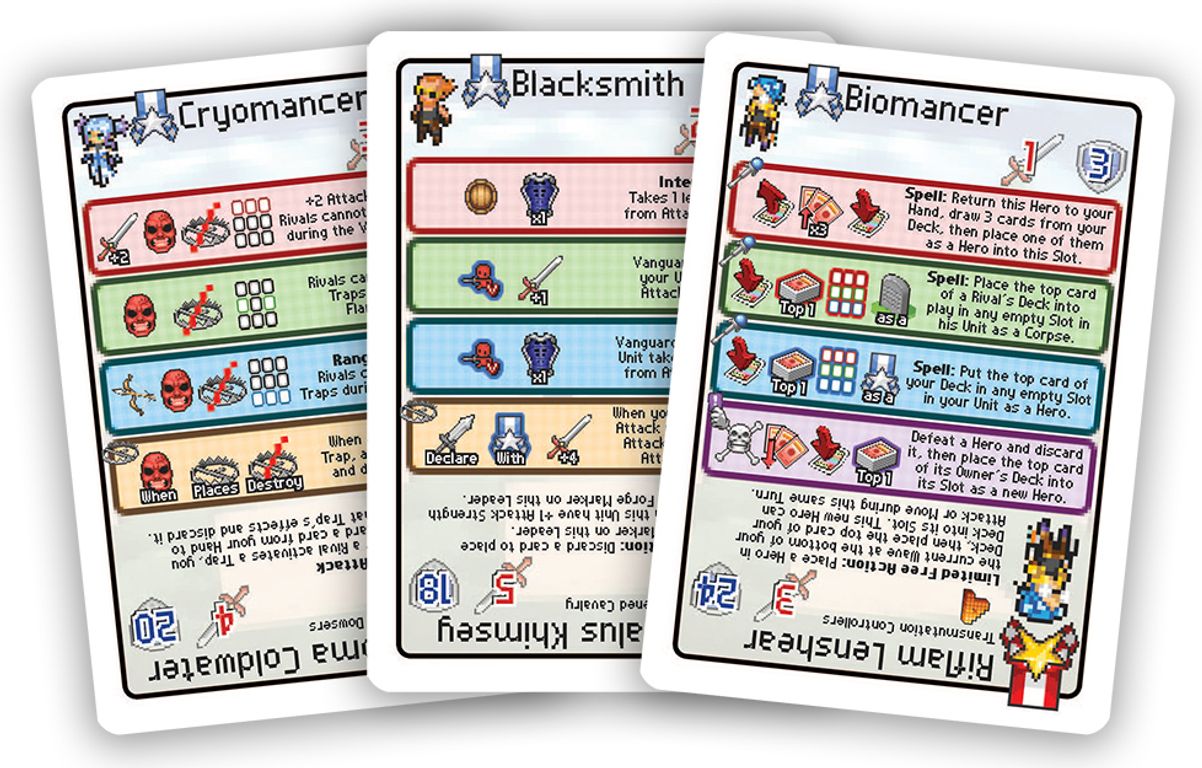 Pixel Tactics 4 cards