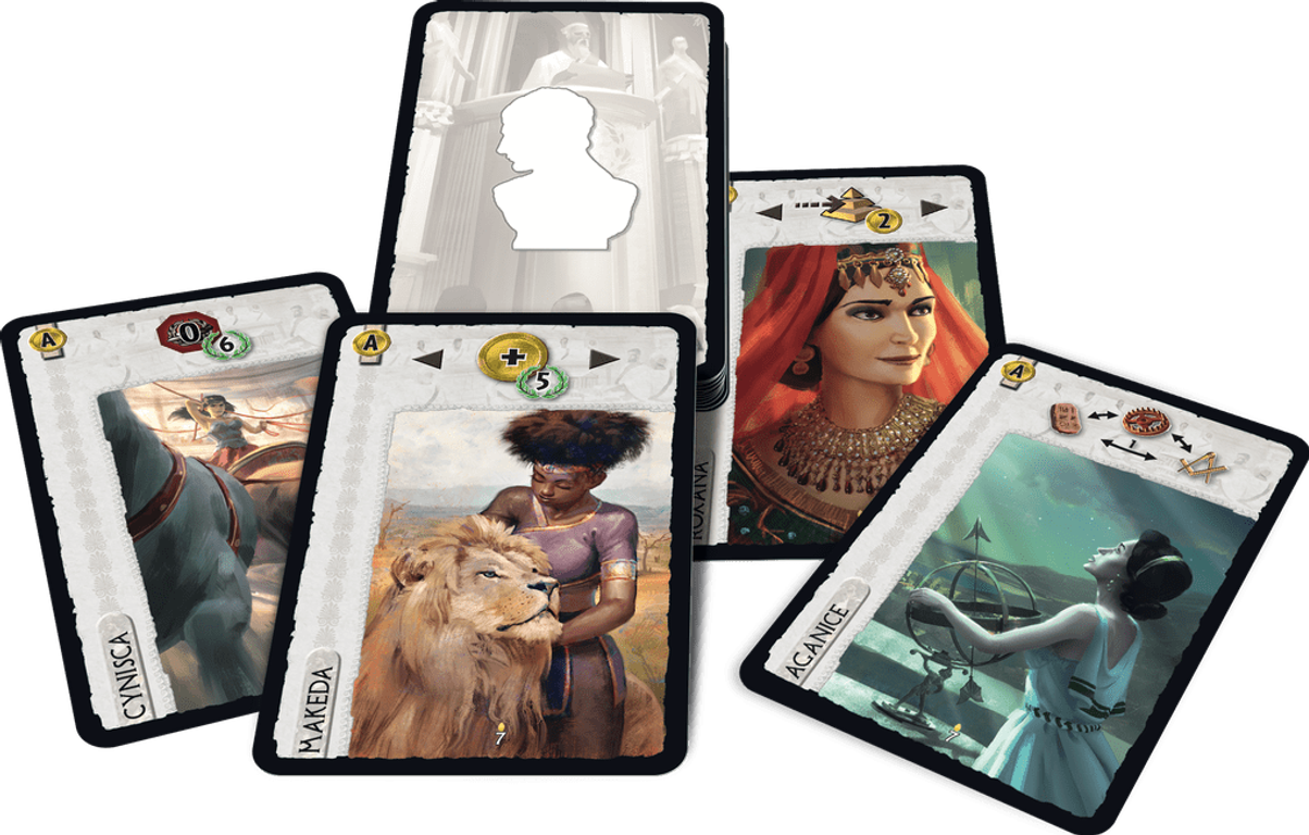 7 Wonders: Leaders Anniversary Pack carte