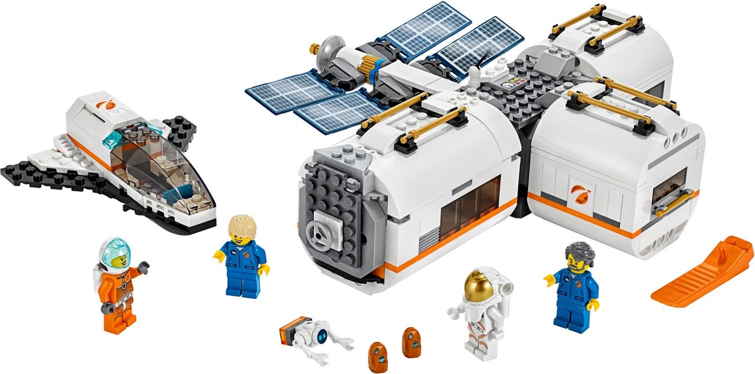 LEGO® City La station spatiale lunaire composants