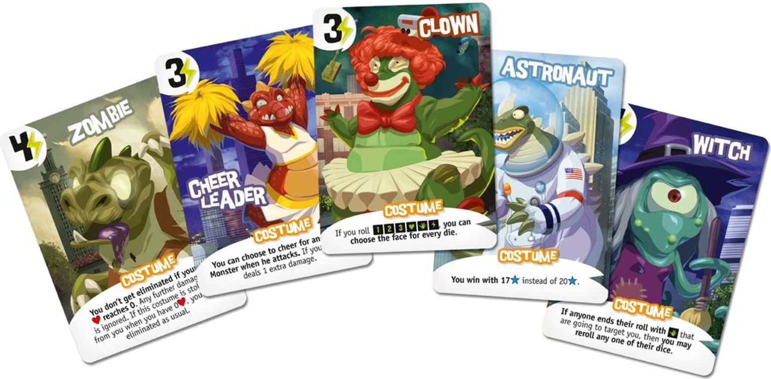 King of Tokyo: Halloween cards